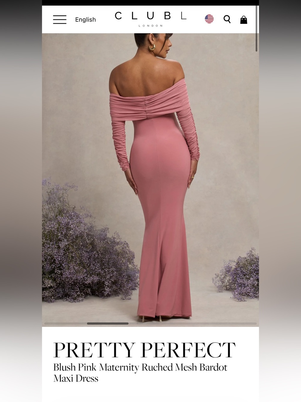 PRETTY PERFECT
Blush Pink Maternity - Picture 2 of 6